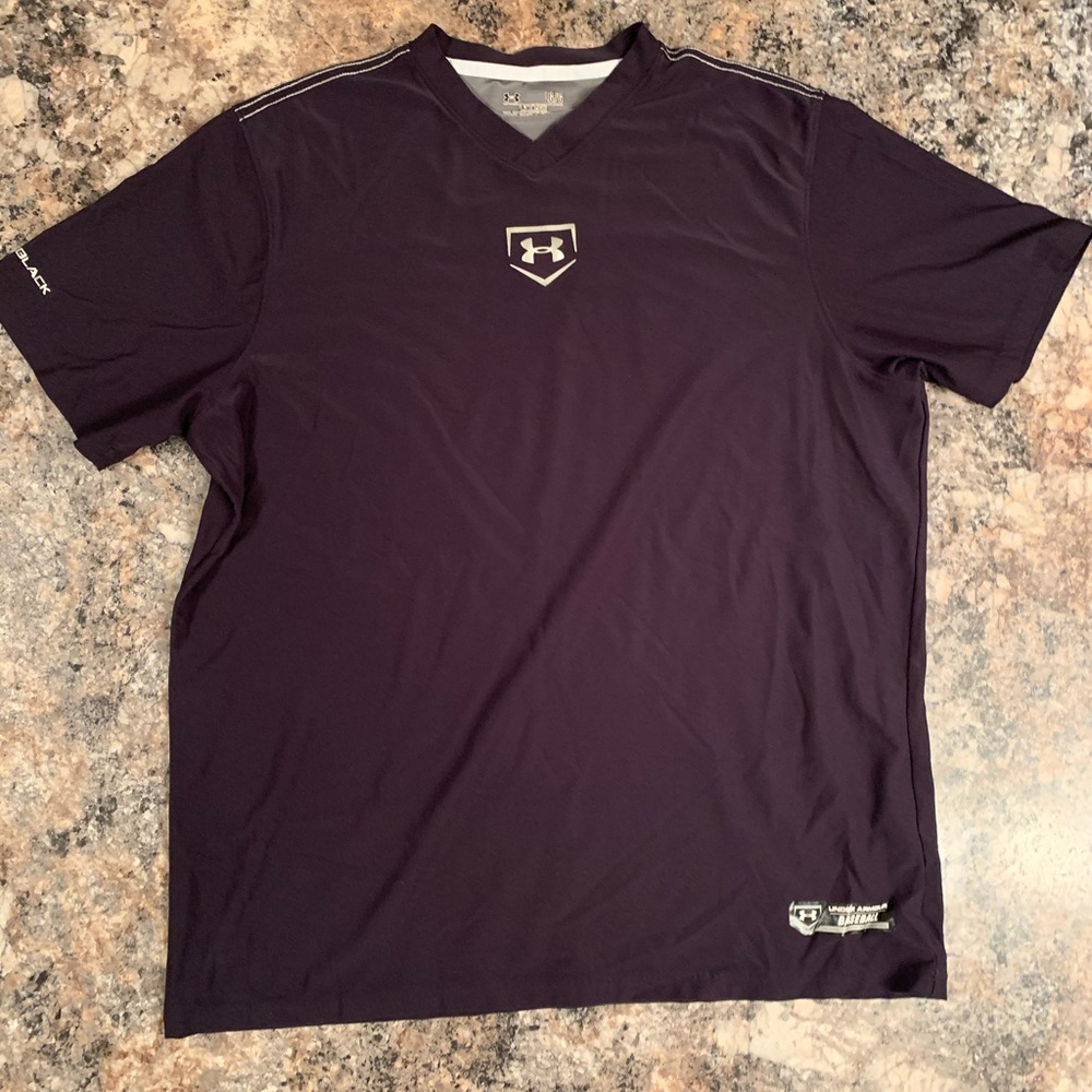 Under Armour V-Neck Baseball Shirt